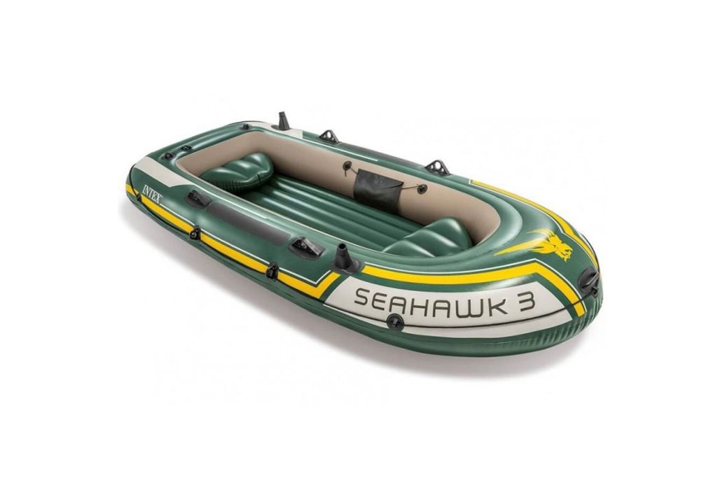 Intex Seahawk 3 Set | Dreipersoons opblaasboot detail