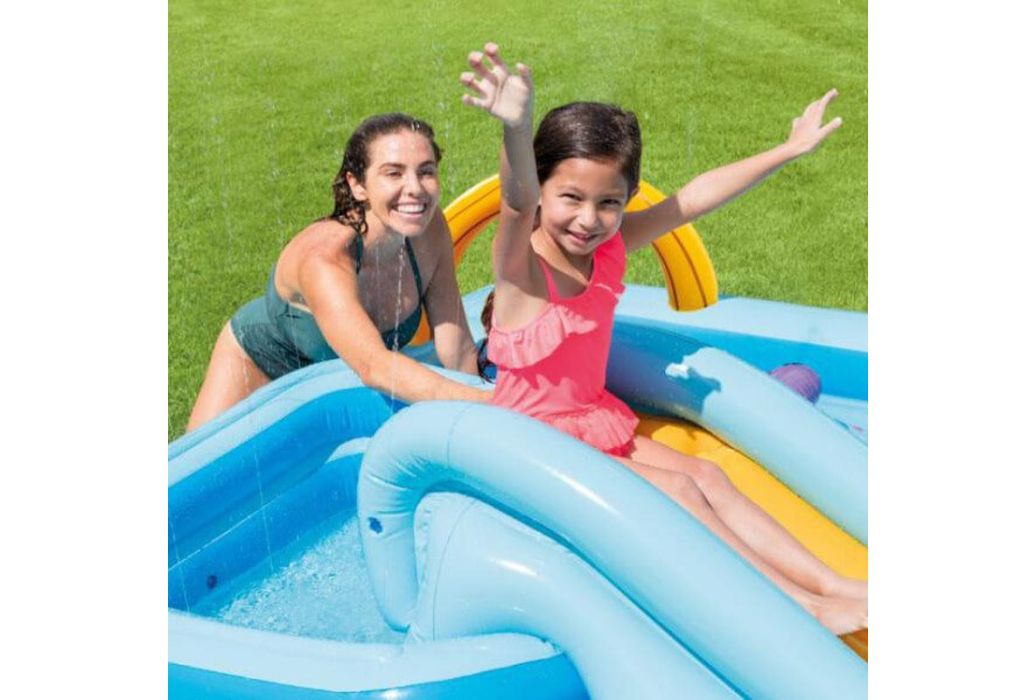 Intex speelcentrum Jungle Adventure aansluiting