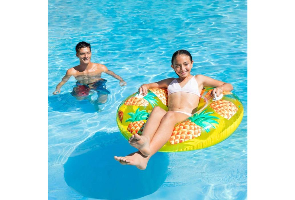 Intex Tropical Fruit zwemband geel Ø 107 cm sfeerbeeld
