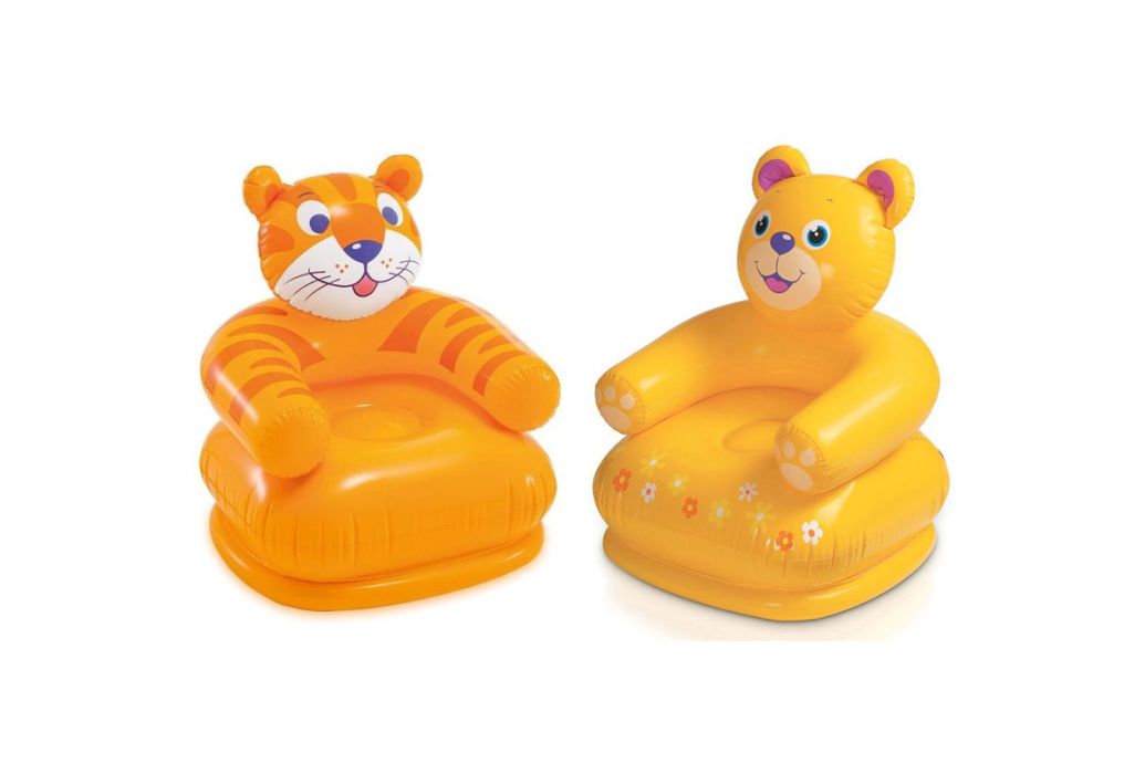 Intex vrolijke dierenstoel Tijger en Beer