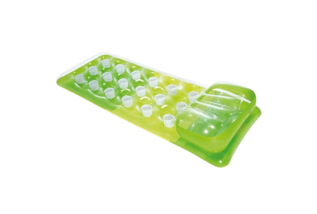 Intex 18-pockets luchtbed groen
