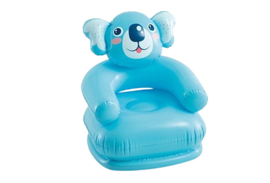 Intex Happy Animal loungestoel blauw