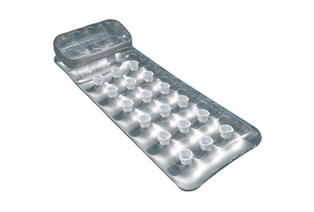 Intex Metallic luchtbed |18-pockets 