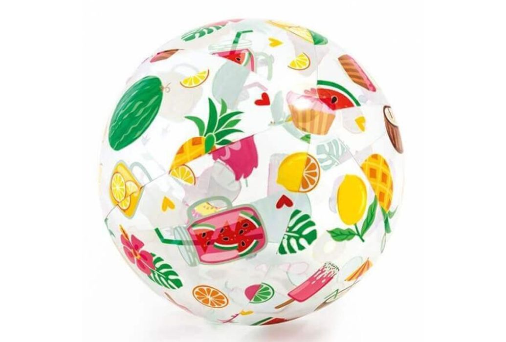 Intex strandbal vrolijk design 