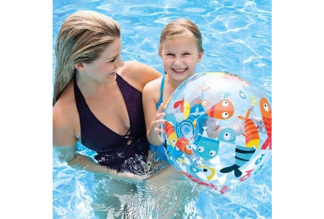 Intex strandbal vrolijk design 