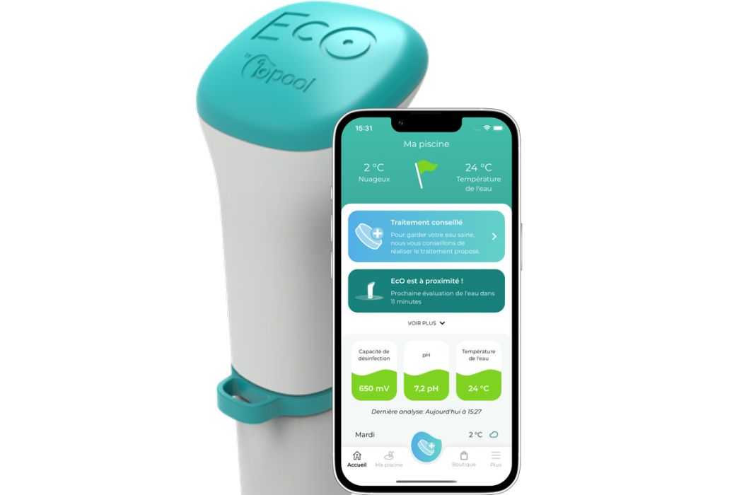 Iopool EcO start Slimme watertester met app