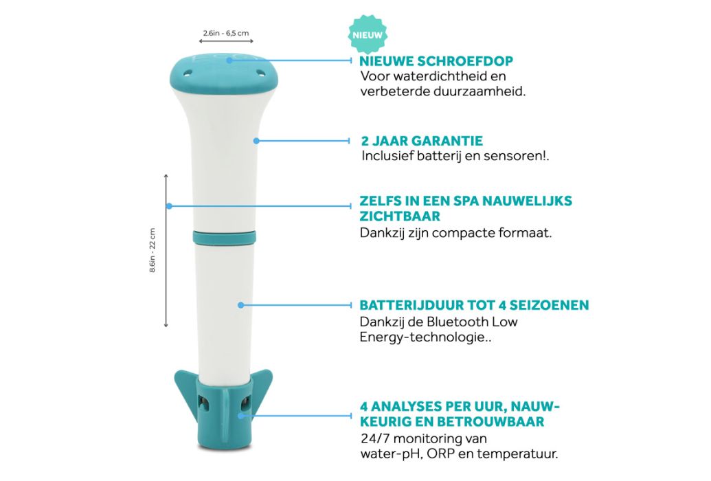 Iopool EcO start Slimme watertester kenmerken