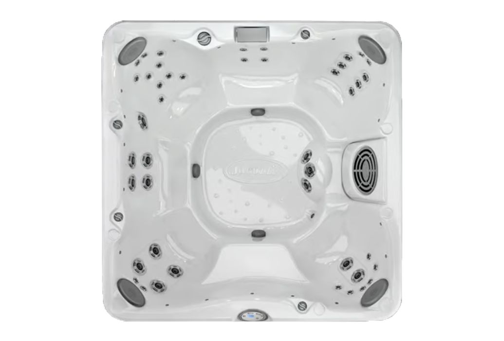 Spa cover Jacuzzi J-270 - 231 x 231 cm Weathershield Mahogany