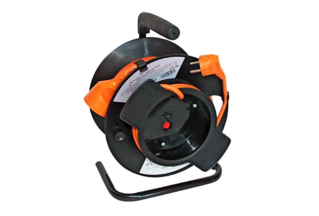 Kabelhaspel professional 3 x 1.5mm² 25 meter voorkant