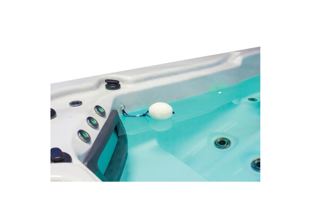 Life absorberende spons in gebruik