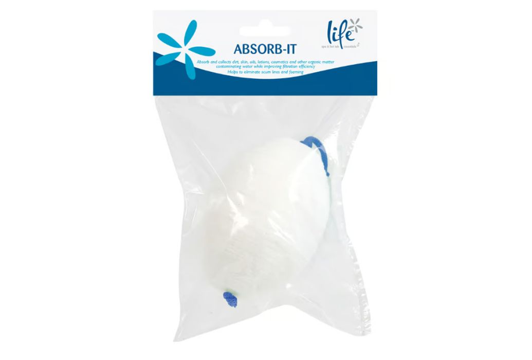 Life absorberende spons in verpakking