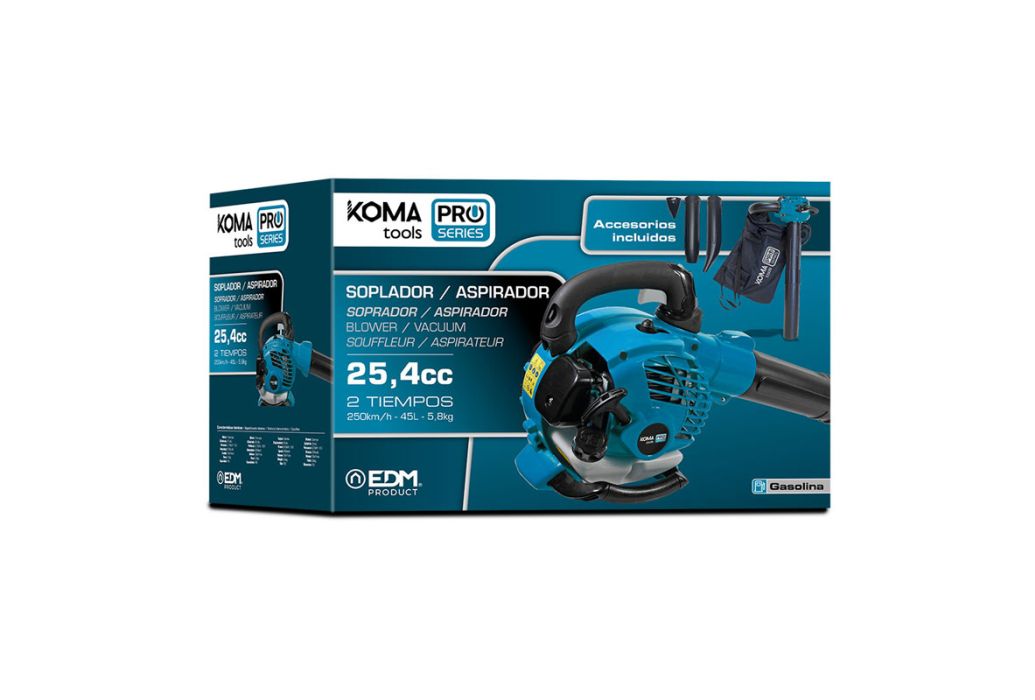 Koma Tools bladblazer benzine doos