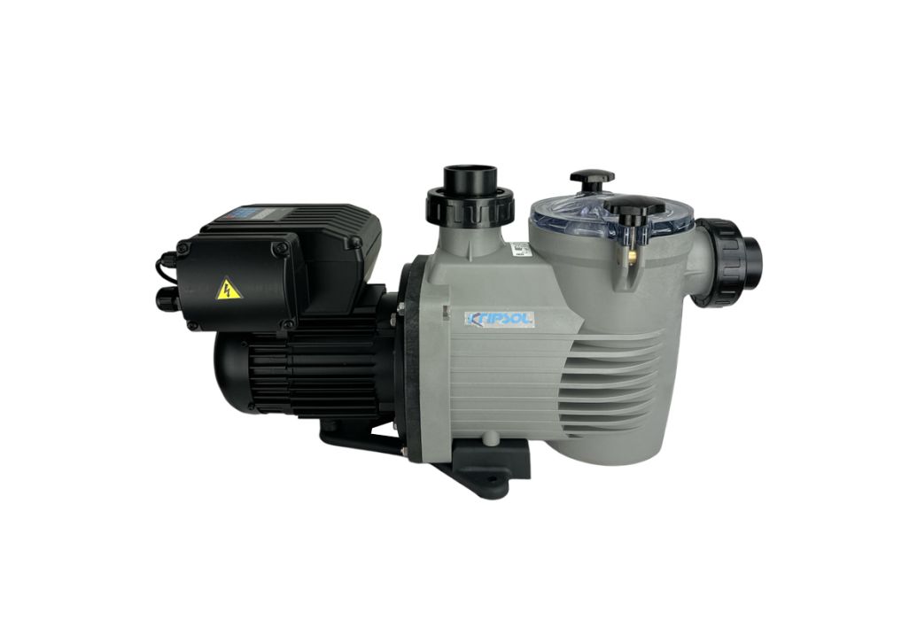 Kripsol KS Evo VS 150M variabele zwembadpomp zijkant koppeling