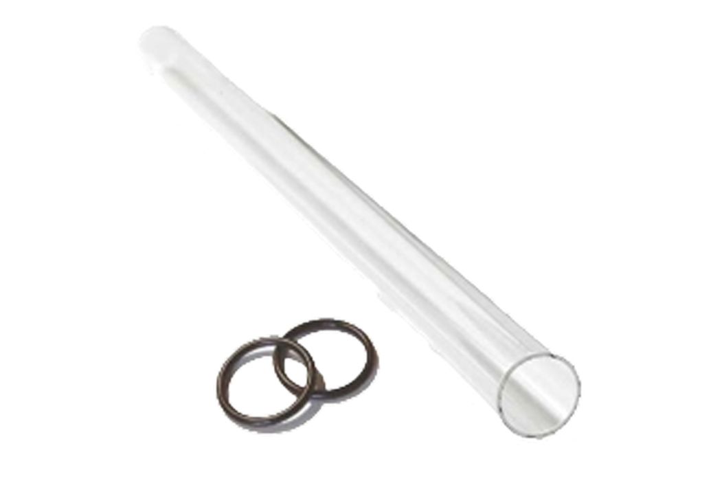 Kwartsglas + O-ringen Green reset 25