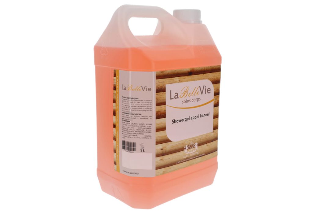 La Belle Vie douchegel appel kaneel 5 liter