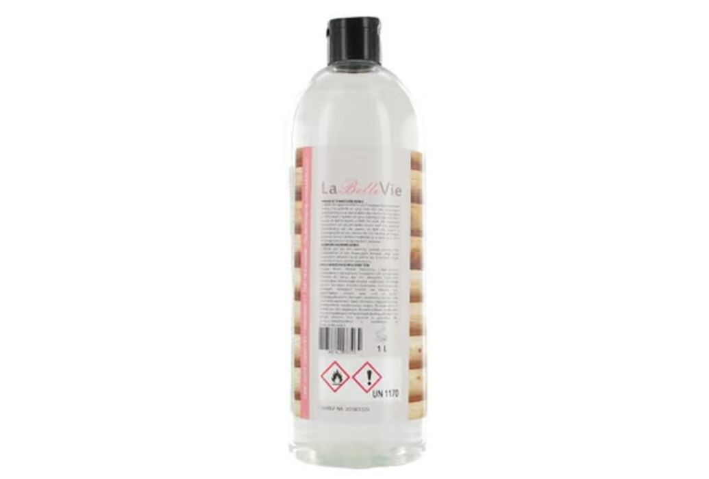 La Belle Vie opgietmiddel Eucalyptus 1 liter achterkant fles