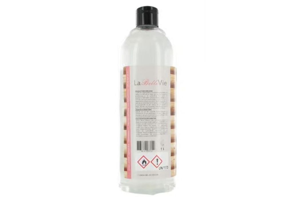 La Belle Vie opgietmiddel Lavendel 1 liter achterkant fles