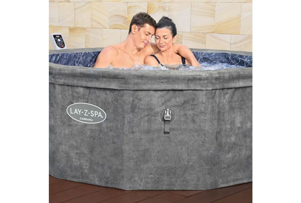 Lay-Z-Spa Carrara Airjet opblaasbare spa sfeer foto