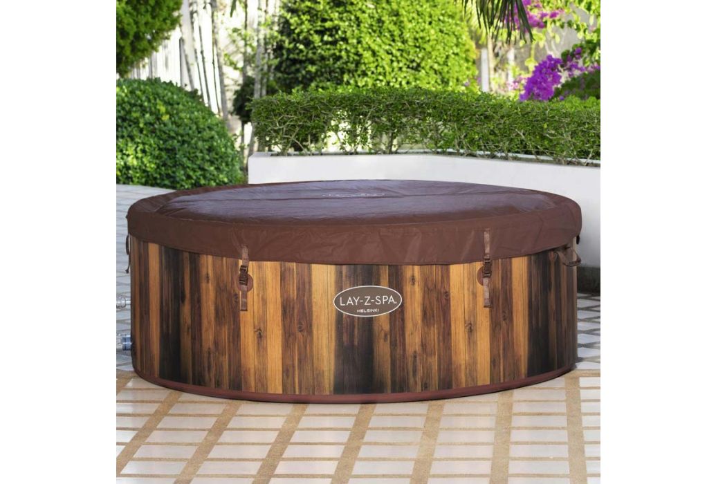 Bestway Lay-Z-spa Helsinki cover buiten