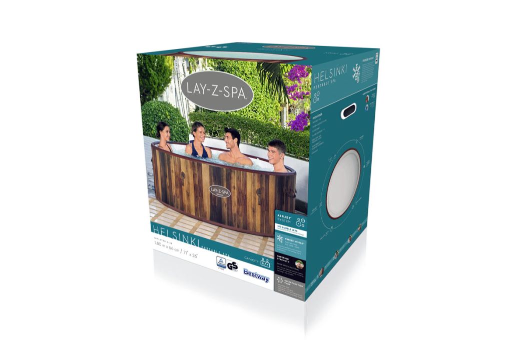 Bestway Lay-Z-spa Helsinki doos