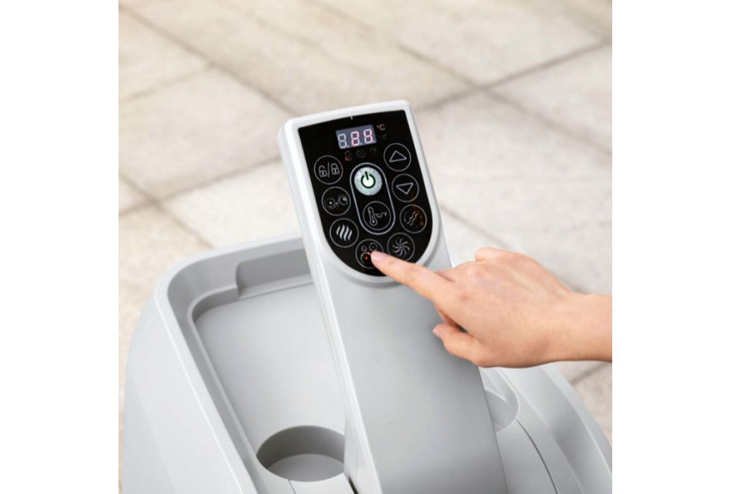 Bestway Lay-Z-spa Hydrojet Pro Santorini touchscreen