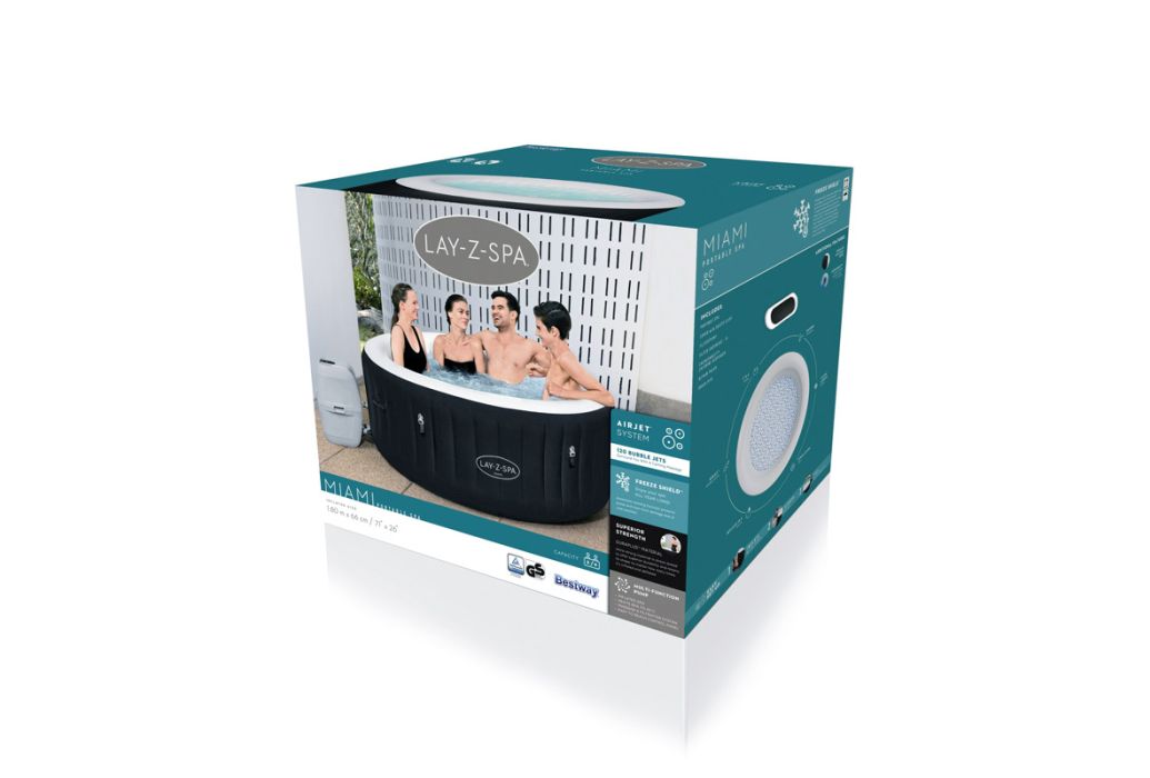 Bestway Lay-z-spa Miami doos