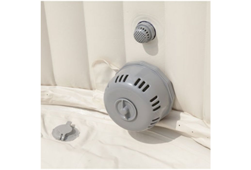 Bestway Lay-Z-Spa Palm Springs filter in-en uitgangen