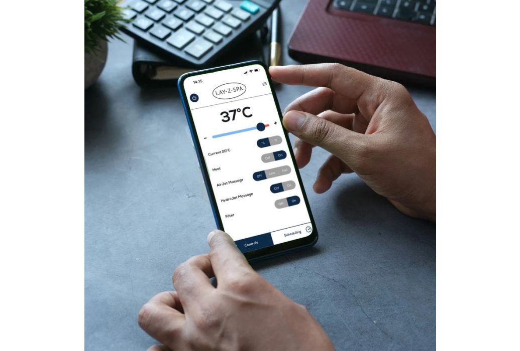 Bestway Lay-Z-Spa Cabo HydroJet opblaasbare spa app