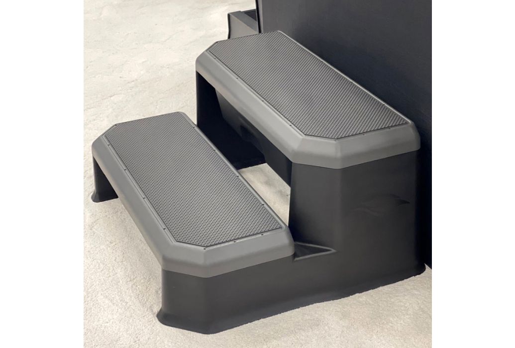 Leisure Concepts Evo Step spa trap Coastal Grey