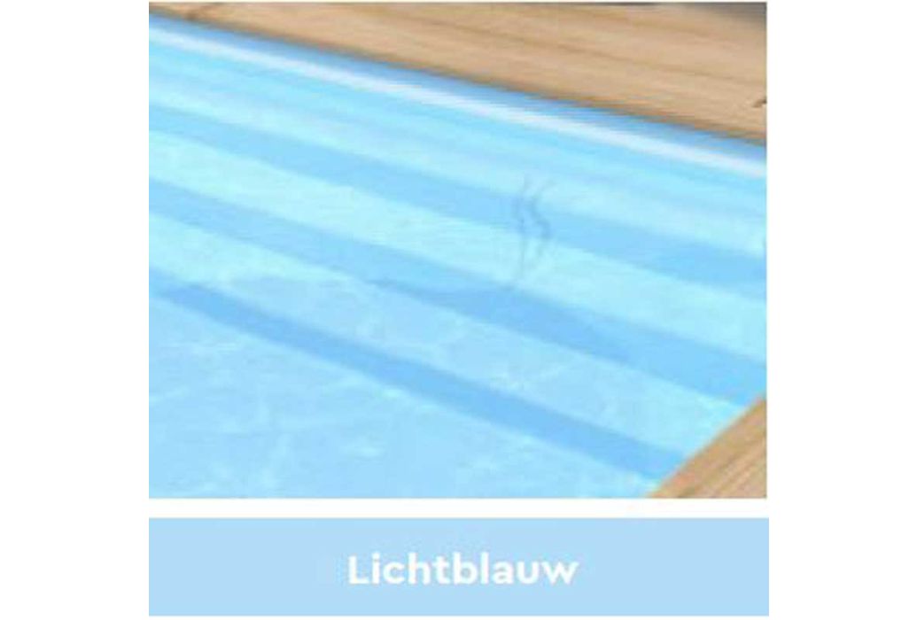 Zwembadliner 1000 x 500cm | lichtblauw