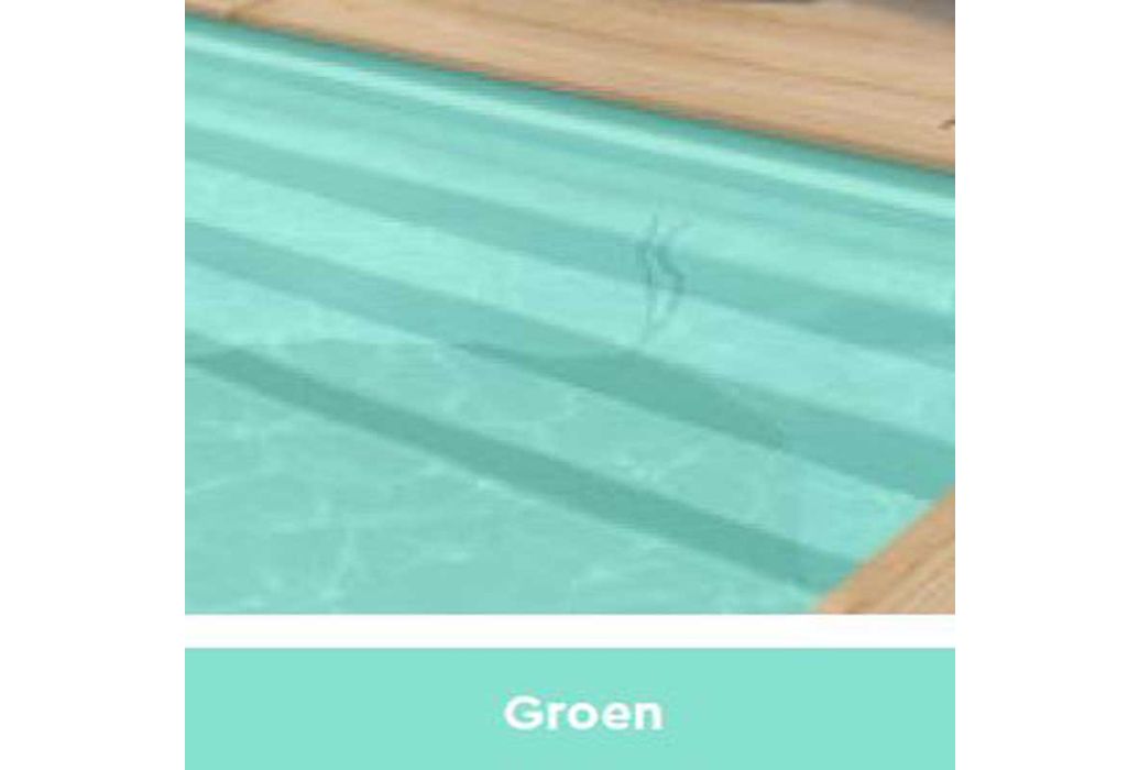 Zwembadliner 1000 x 500cm | groen