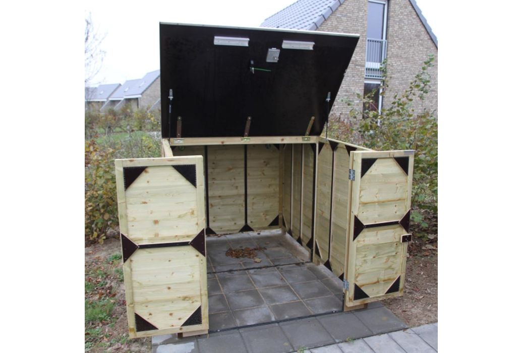Fietsenberging sfeer