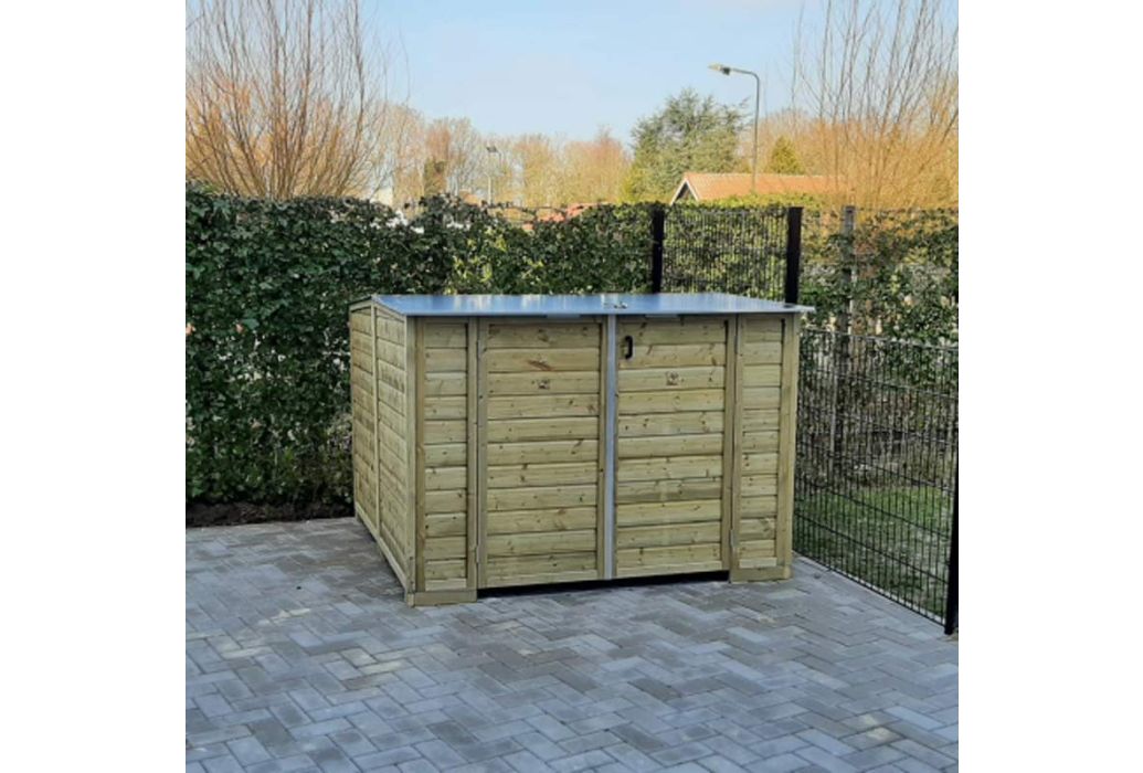 Lutra Scootmobielberging 150 x 193 x 153cm