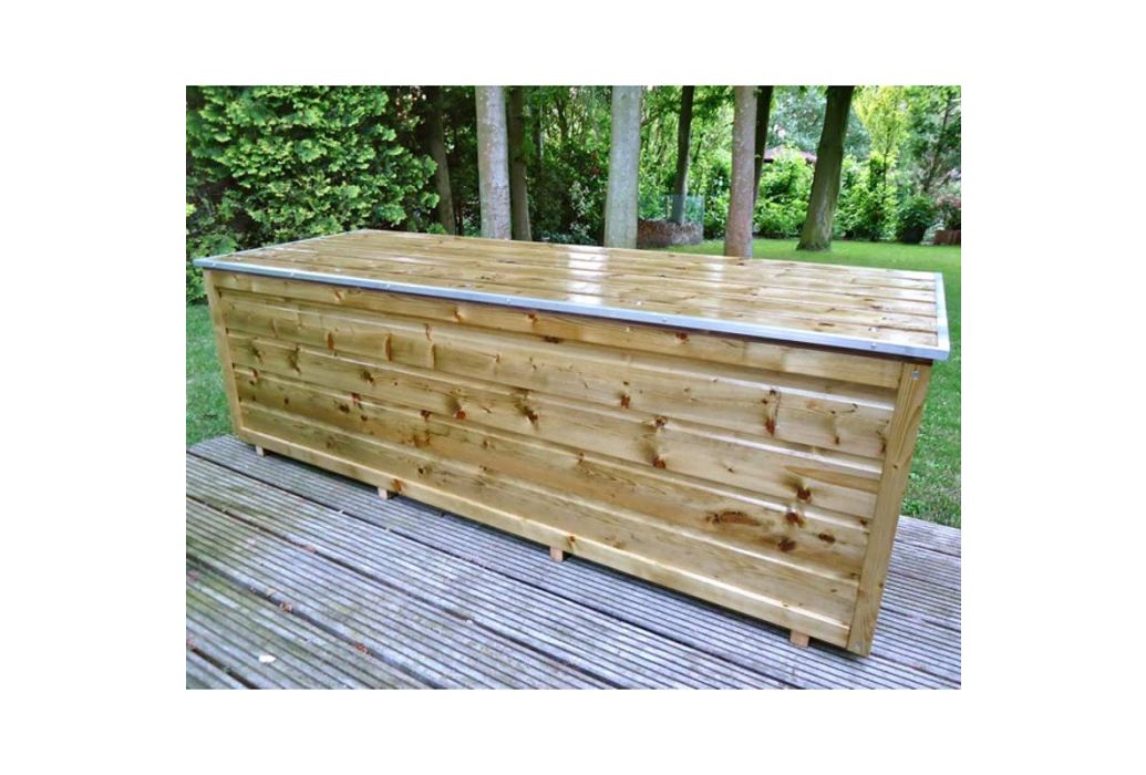 Lutra Tuinkist 200 x 100 x 84cm met gasveren