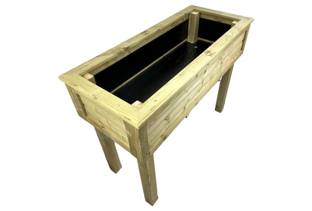 Lutra moestuinbak op poten 120 x 50 x 90 cm
