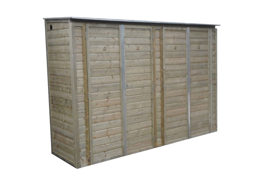 Lutrabox hoge tuinkast 250 x 118 x 206 cm