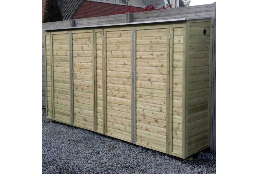 Lutrabox hoge tuinkast 305 x 118 x 206 cm