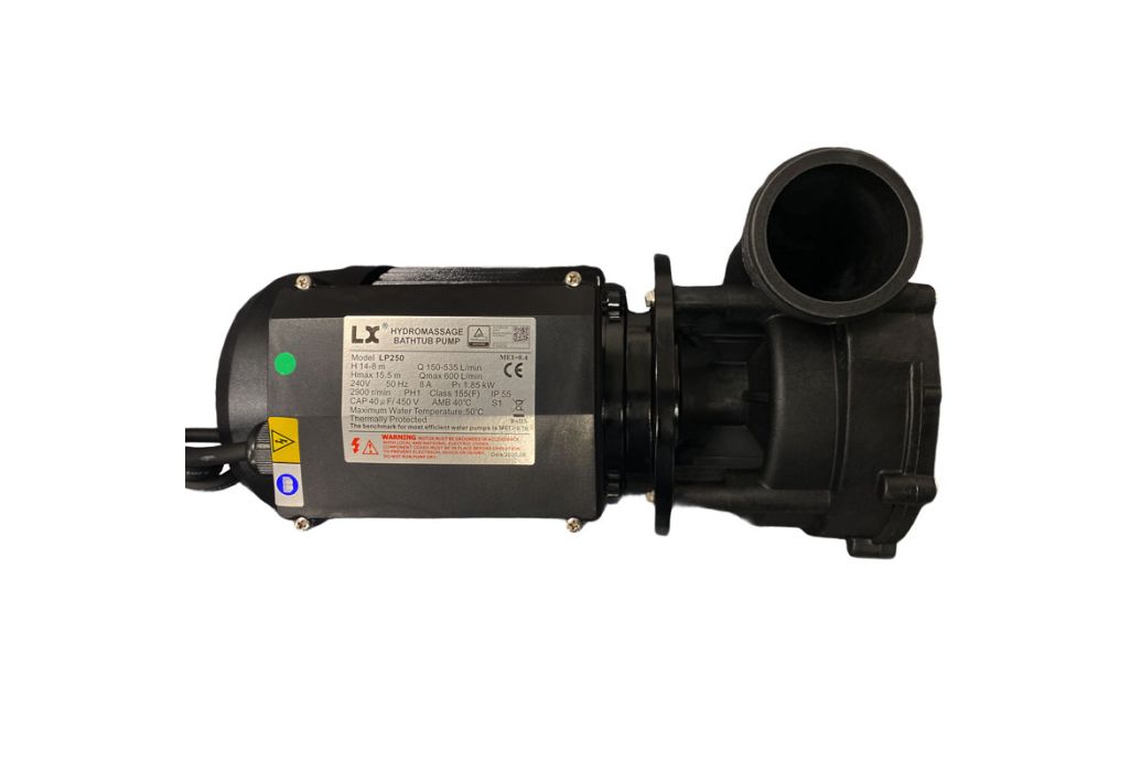 LX LP250 Spapomp 2.5PK 1 snelheid bovenaanzicht