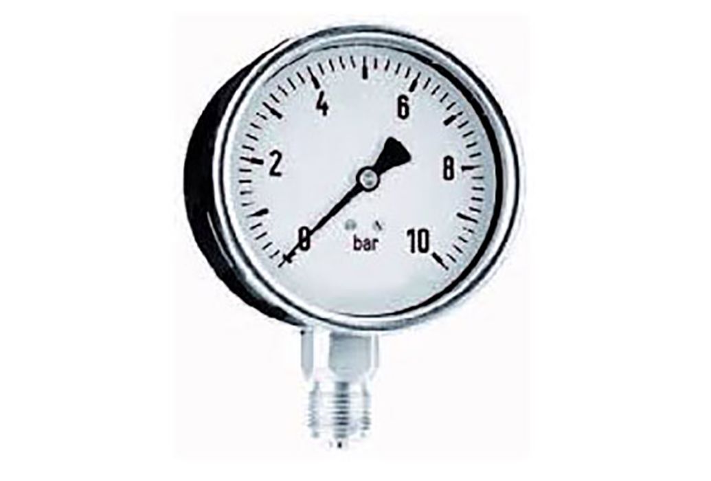 Splash-X Manometer Ø63mm RVS 1/4