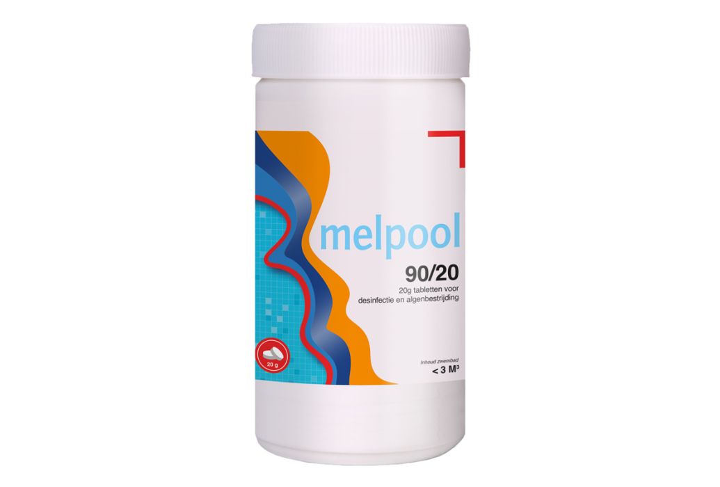 Melpool 90/20 tabletten onderdeel Deluxe startset opblaasbare spa of jacuzzi