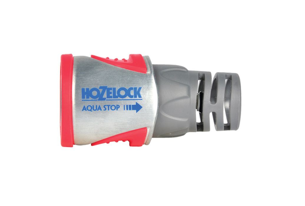 Hozelock Metalen Slangstuk Pro met waterslot voor 12.5 mm en 15 mm tuinslang