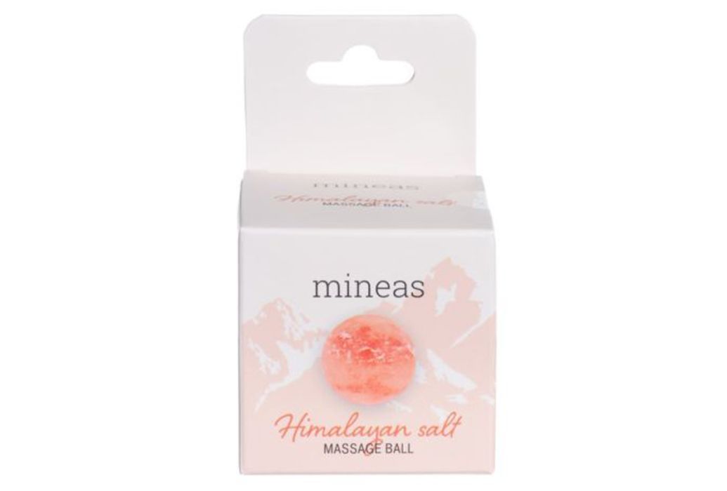 Mineas Himalaya zout massagebal verpakking