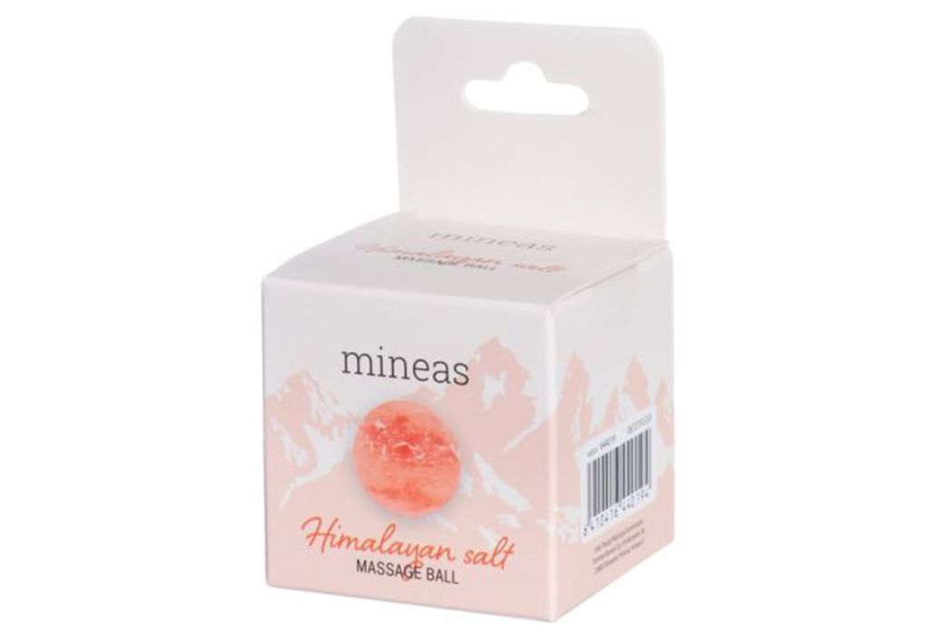 Mineas Himalaya zout massagebal verpakking