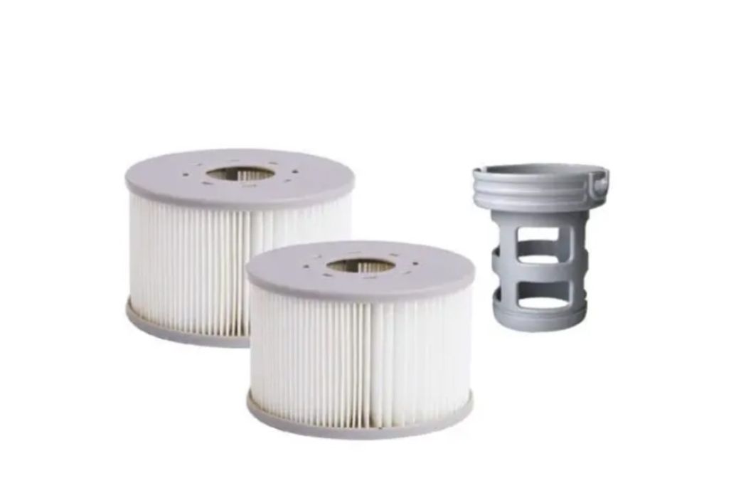 MSpa Premium Portland opblaasbare spa 6 personen filterpatroon x 2 en filterpatroonbasis