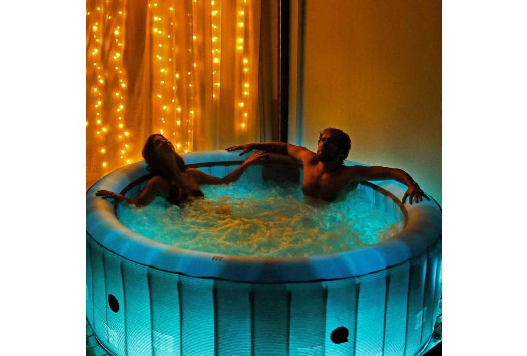 MSpa Starry opblaasbare spa 6 persoons relaxen