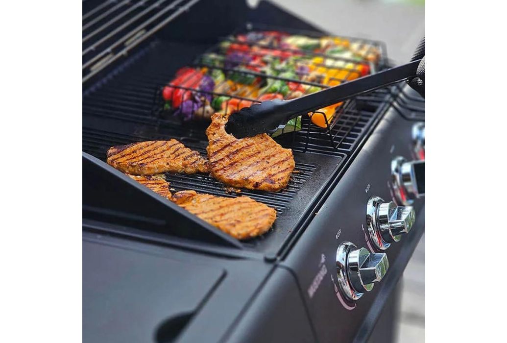 Mustang barbecue gereedschap set sfeerbeeld