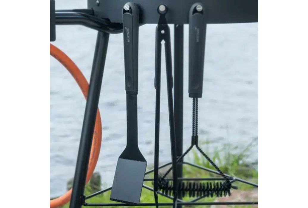Mustang barbecue spatel zwart 40 cm