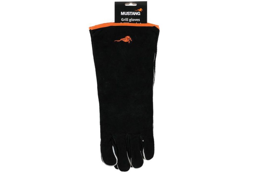 Mustang BBQ handschoenen leer