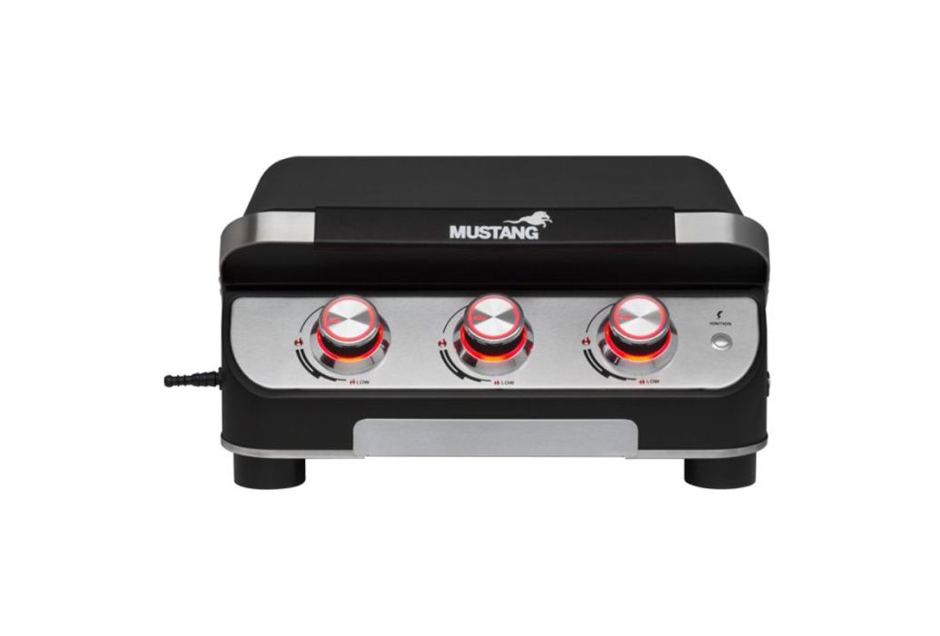 Mustang gas grill plaat aan dicht