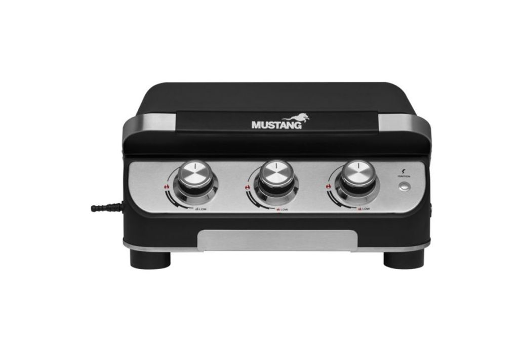 Mustang gas grill plaat dicht geen stroom